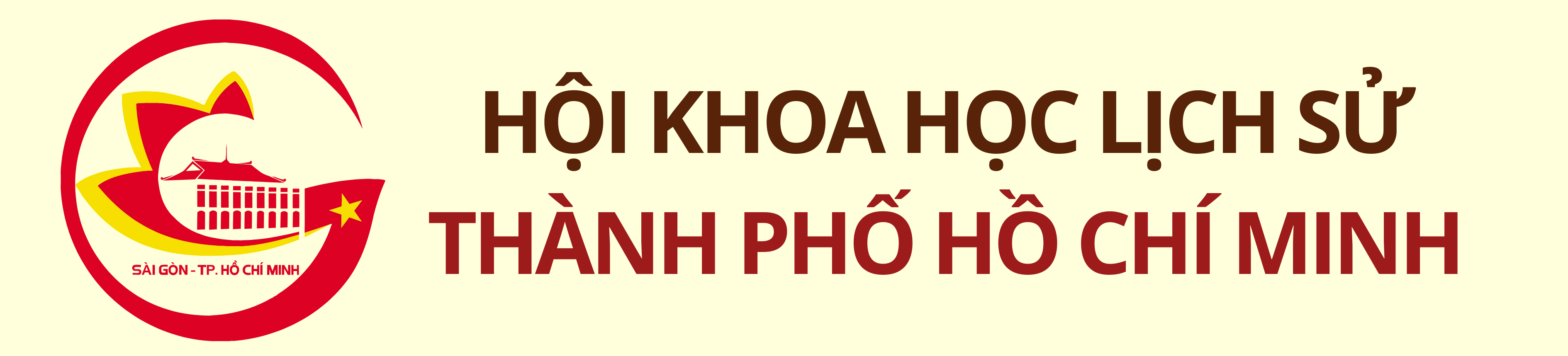 Hội Khoa học Lịch sử Thành phố Hồ Chí Minh Logo