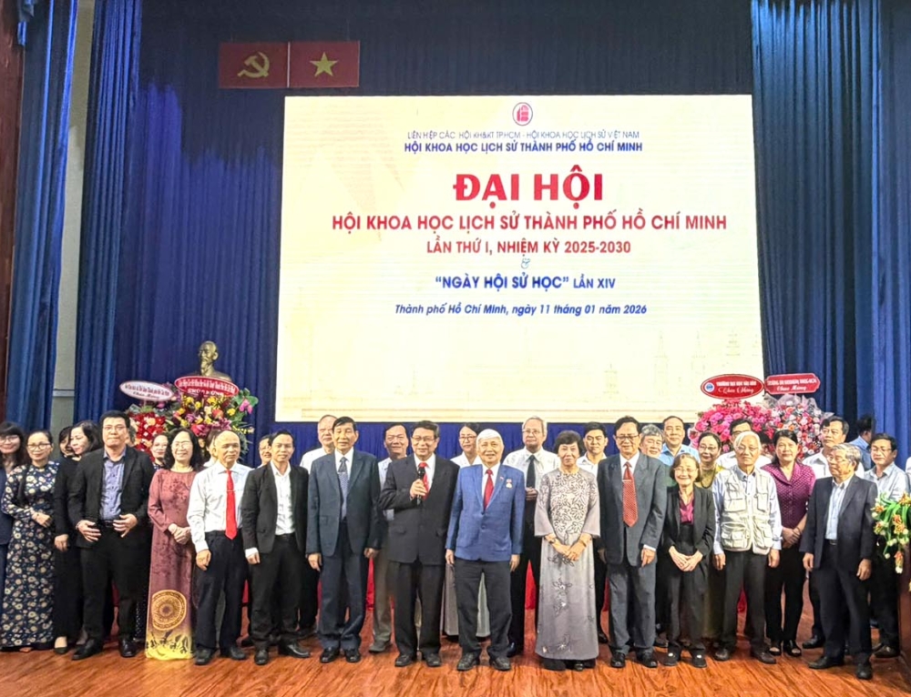 Danh sách Ban Thường vụ, Ban Chấp hành Hội Khoa học Lịch sử TP.HCM nhiệm kỳ 2025-2030