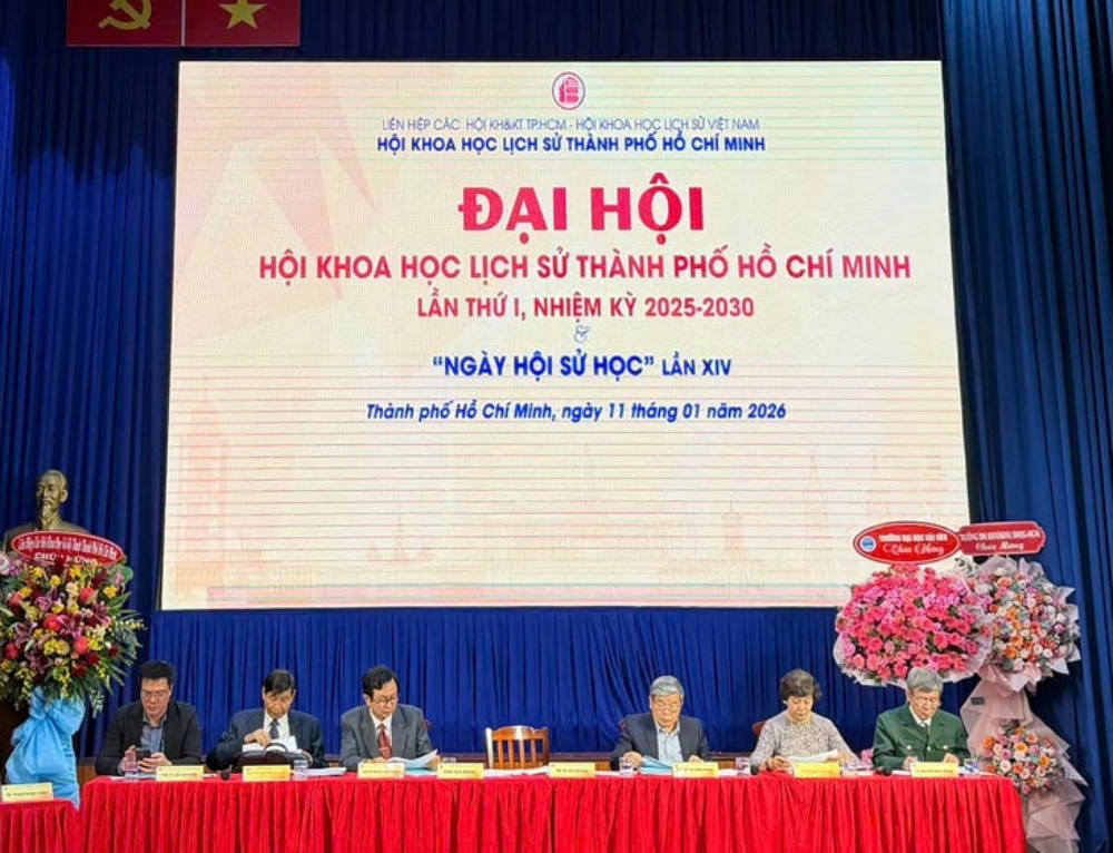 Đại hội lần I Hội Khoa học Lịch sử Thành phố Hồ Chí Minh (nhiệm kỳ 2025-2030)